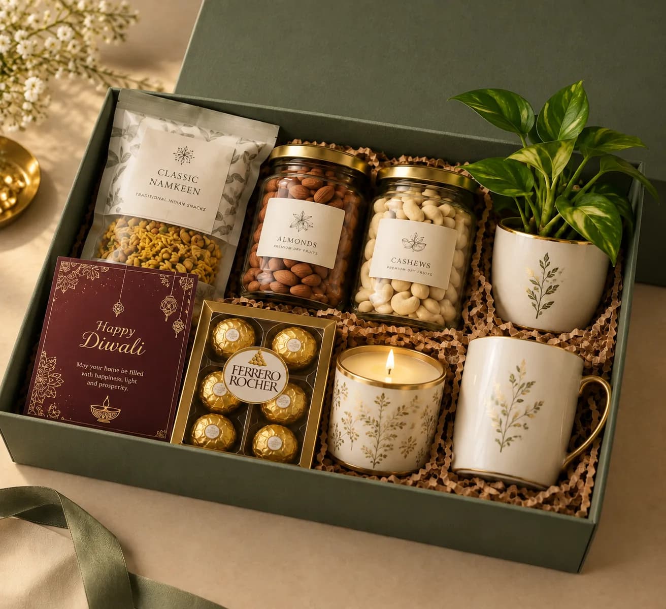 Festive Green & Gourmet Hamper